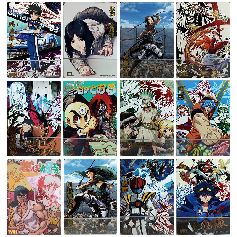 

Anime Goddess Story Kawaii MR Refractive Card Ymir Pieck Finger Hayato KAZAMI Ishigami Senkuu Toys for boys Birthday present