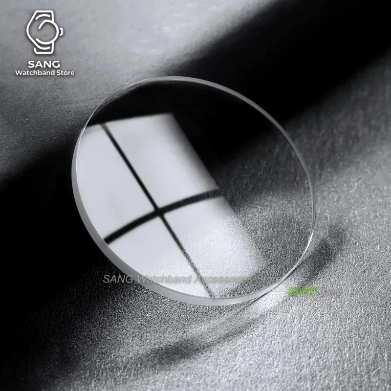 Premium Universal Sapphire Watch Glass Replacement - Flat Transparent Crystal Lens, Multiple Sizes & Thickness