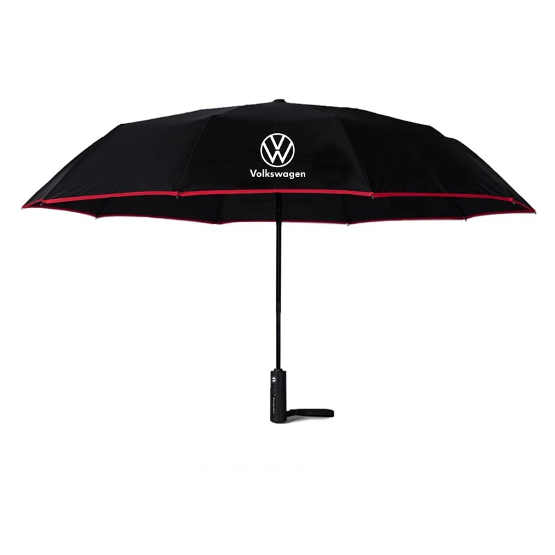 Car Windshield Sunshade Car Automatic Folding Windproof Sunshade Umbrella For Volkswagen R Golf Touareg Passat Scirocco Tiguan ID.3 ID.4 ID.6 ID.7 T-ROC