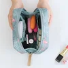 1PC Mini Cosmetic Bag Flamingo Solid Color Travel Toiletry Storage Bag Cactus Beauty Makeup Bag Organizer for Women Makeup Pouch 3