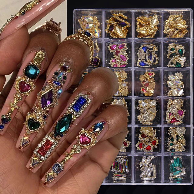 Buy Wholesale China Nail Art Rhinestones, 3d Love Crystal Shining