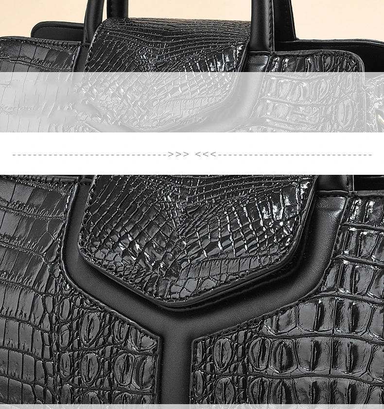 Crocodile Shoulder Bag