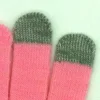 Winter Touch Screen Gloves Texting Cap Smart Phone Women Men Warm Stretch Knit Mittens Full Finger Female Crochet Soft Thicken 5