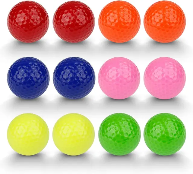 CRESTGOLF 다채로운 미니 골프 공은 연습과 훈련에 적합한 골프 펠로타로, 평점이 높으며 내구성과 구조가 우수한 CRESTGOLF 브랜드 제품입니다.