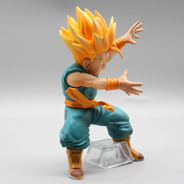 Maolihu Anime Bola De Dragão Z Figura Filho Goku Troncos Vegeta Super  Saiyan Bojo PVC Toy BR - Escorrega o Preço