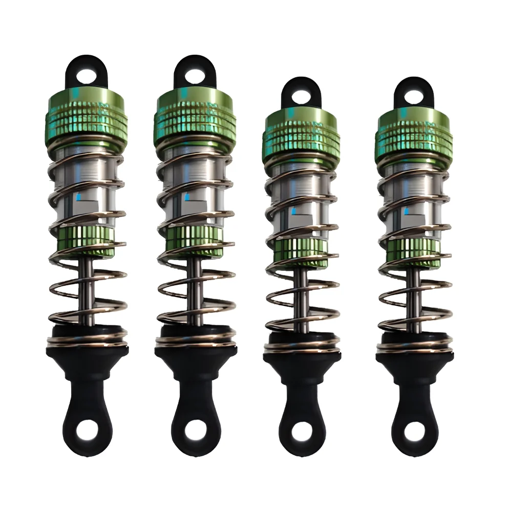 Wltoys용 금속 전면 및 후면 범용 충격 흡수 장치 124019 144001   RC 자동차 업그레이드 부품