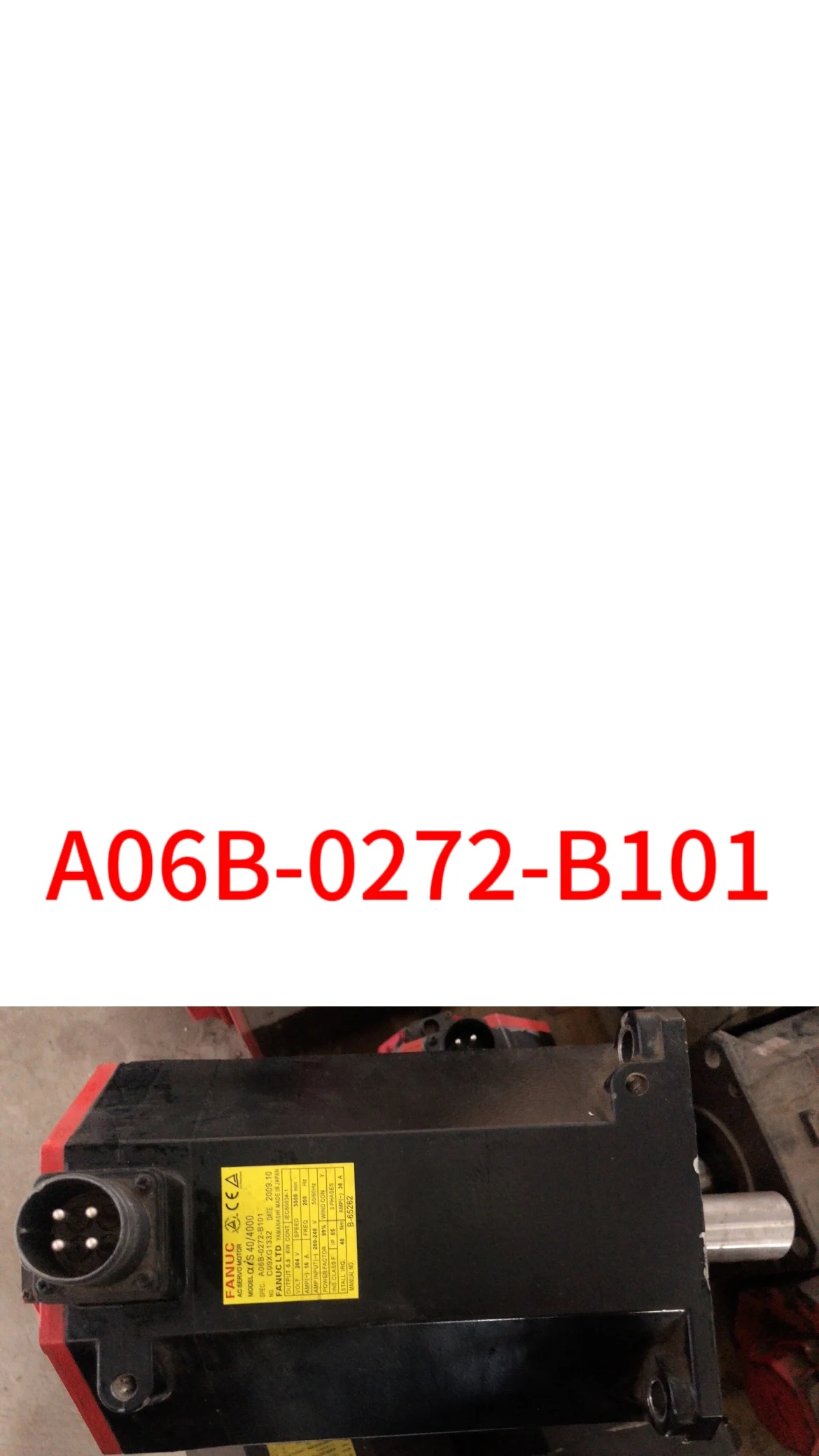 

Second-hand A06B-0272-B101 test ok