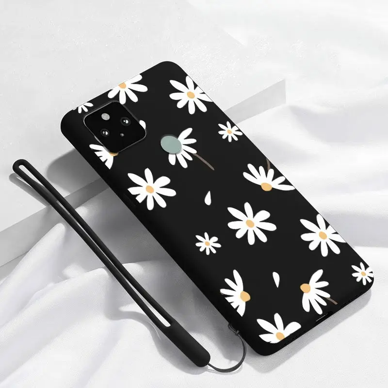Sunflower White Silicone Bracelet Phone Case