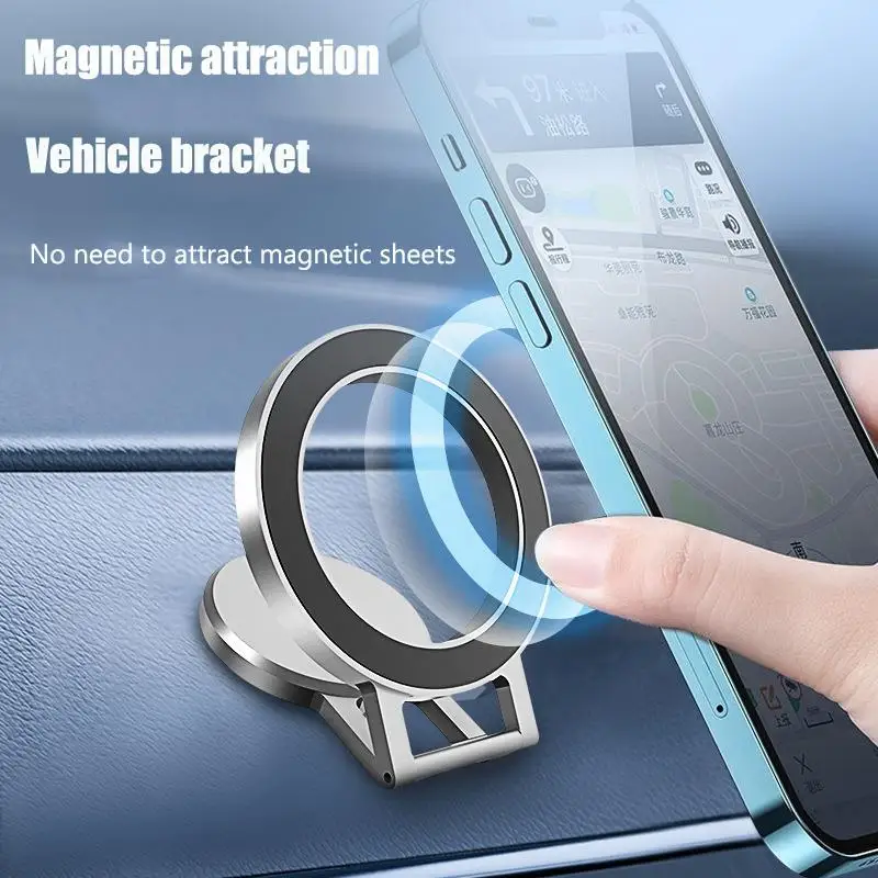 Supporto Magnetico Per Auto Per Telefono Cellulare Per Iphone 12 13 Pro Max Compatibile Magsafe Adesivo Supporto Per Telefono Regolabile Base Per Mag 