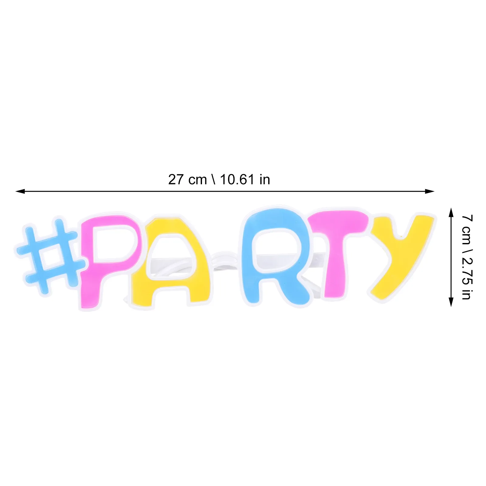 4Pcs 구피 안경 재미있는 사진 부스 소품 생일 결혼식 해변을위한 완벽한 파티 안경 성인 어린이 사진 부스 소품