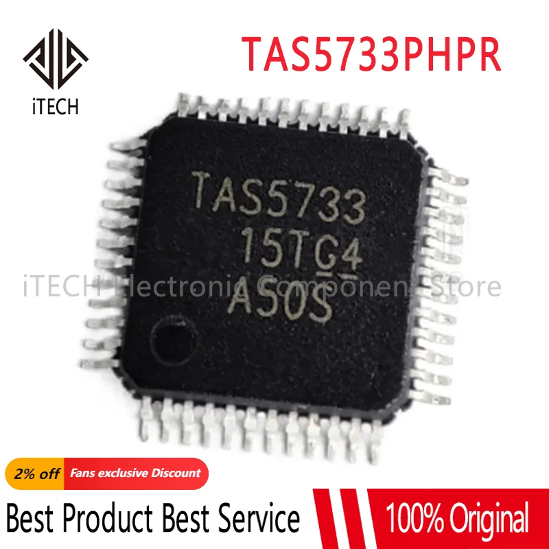 

5 шт. ~ 20 шт./партия TAS5733 TAS5733PHP TAS5733PHPR QFP48 новый оригинальный