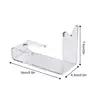 2pcs Clear Acrylic Pistols Stand Handgun Display Stand Guns Organizer Holder Toy Guns Model Storage Showing Rack Dropshipping 4
