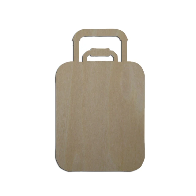 Unfinished Blanks Wooden Suitcase Cutout Wood Travel Shapes For  Scrapbooking Craft Embellishments - Wood Diy Crafts - AliExpress