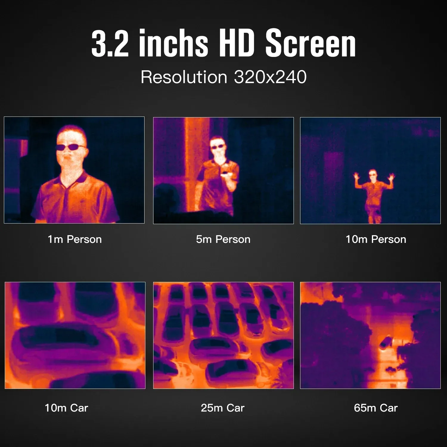 Thermal Imaging Camera 320x240 Wi-Fi Camera Detects Underfloor Heating Leaks 3.5" Highlight LCD Screen DP-22