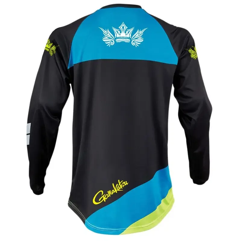 통기성 땀 방지 낚시 티셔츠 야외 자외선 차단 사이클링 스포츠웨어 편안한 낚시 티셔츠