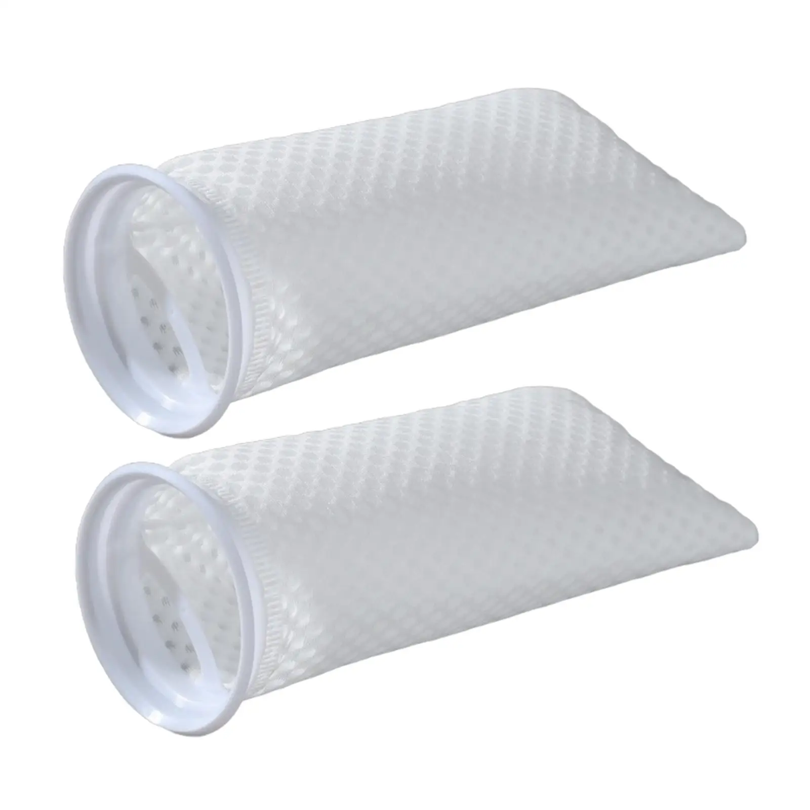 2Pcs Aquarium Filter Socks Aquarium Filter Bags Mesh Washable Pad Blanket Socks for Sump Pond