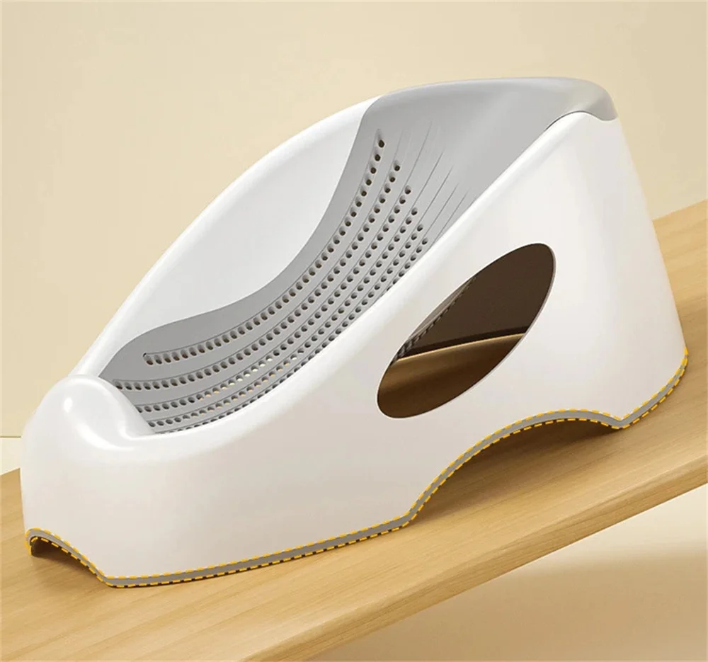 Soft Mesh Baby Bath Support and Booster, Non-Slip Base