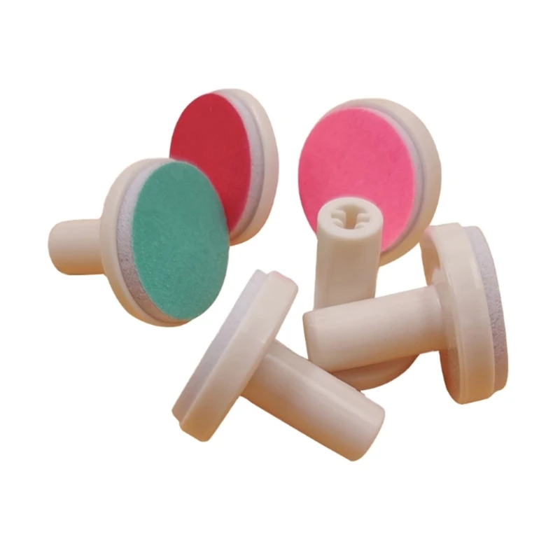 Electric Nails Trimmer Pads Replacement Grinding Head for Baby Nails File Kids Trimmer Manicure Spare Part 6pcs/set