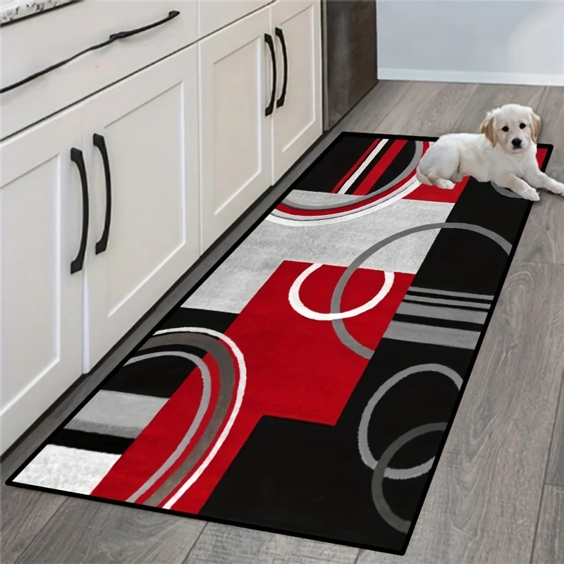 Geometric Circle Carpet for Living Room Decor Sofa Table Large Area Rug Bedroom Non-slip Floor Mat Hallway Balcony Mat Alfombra 2