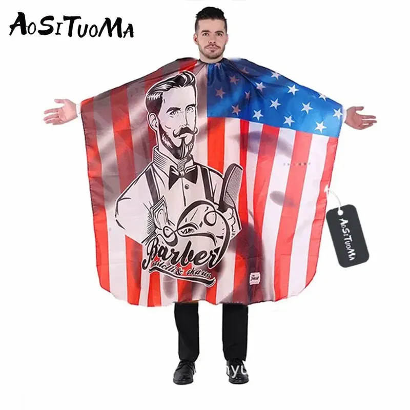 Haircut Cape Professional Hair Cutting Cape Salon Barber Cape Hair Cutting Accessories Waterproof Cloth Apron