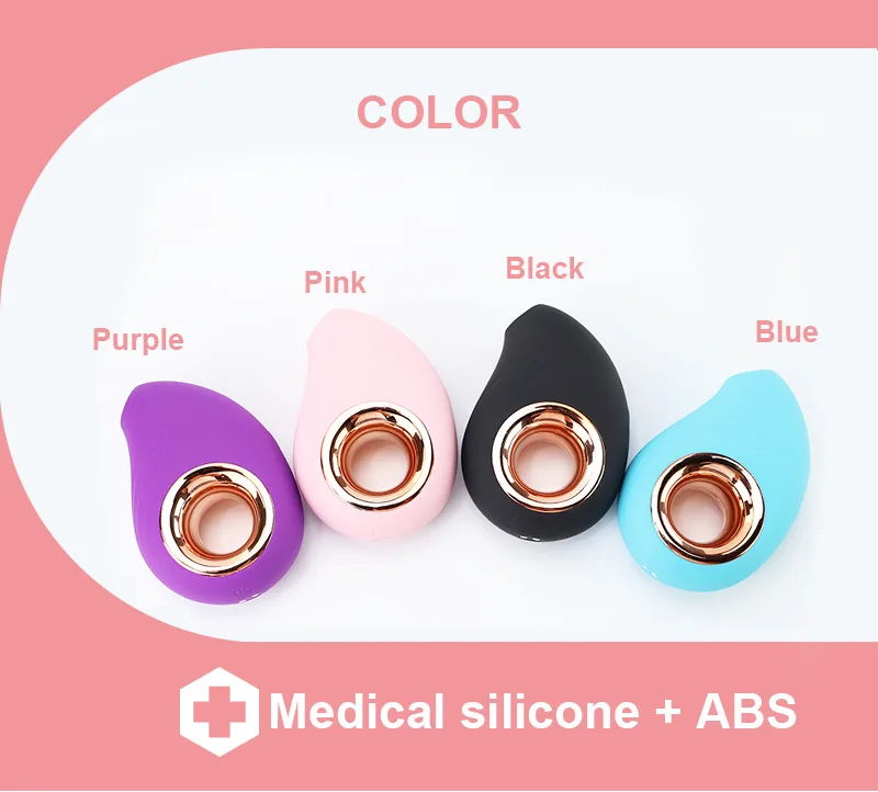 Silicone Clit Stimulator With Sucking And Tongue Licking Function_voghion.com