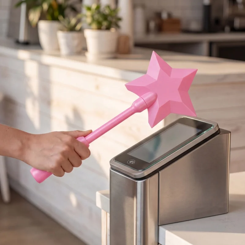 3D Printed Tap-to-Pay Magic Wand Card Holder