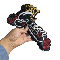 Big Size Queen Quality Letters Embroidery Patch | Clothing Accessories & Cheongsam Embroidery Stickers
