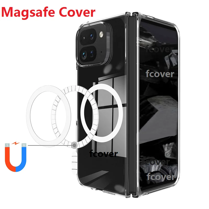 MagSafe Clear Magnetic Charging Case - Transparent Protective Cover