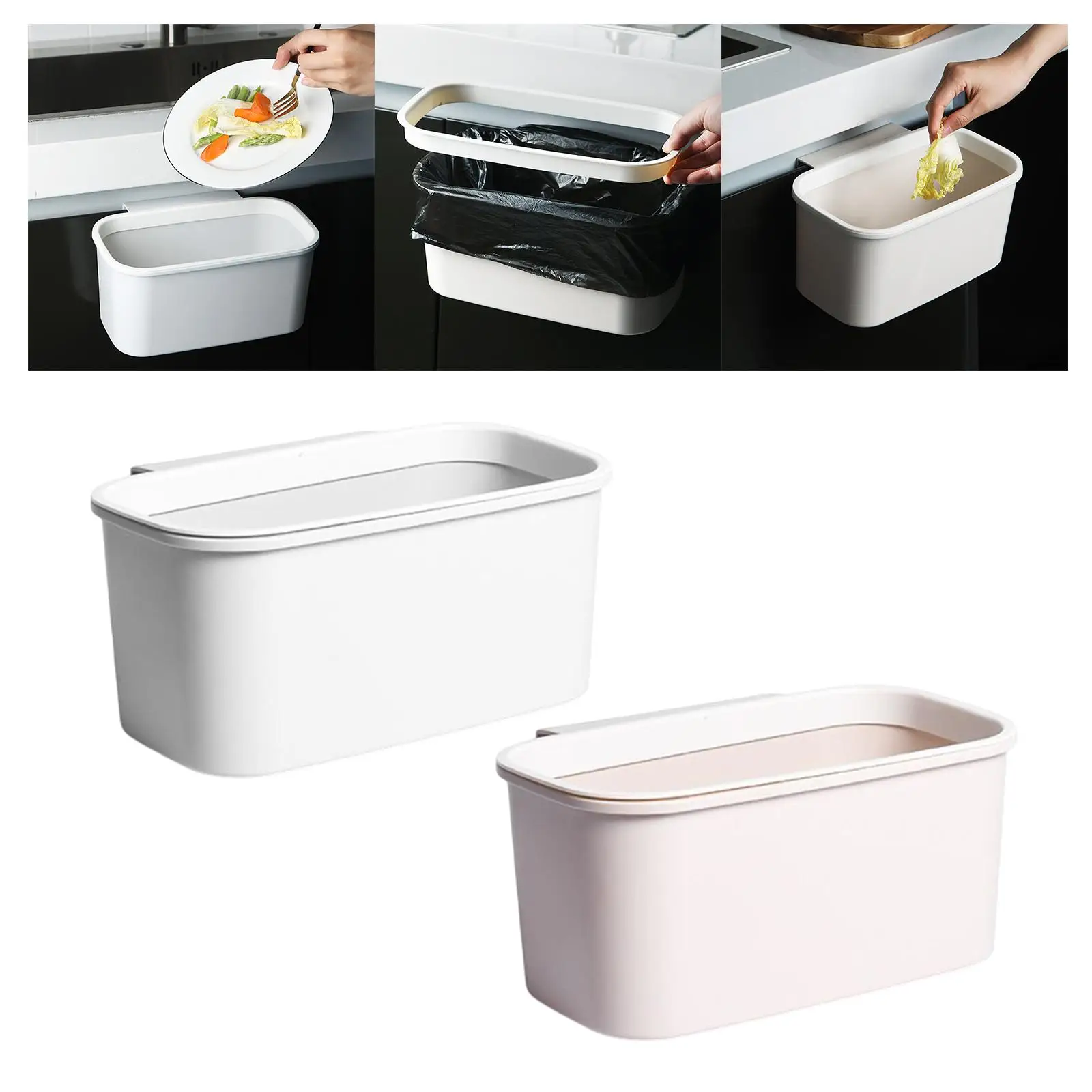 싱크대 밑에 매달린 쓰레기통, 자동차 쓰레기통