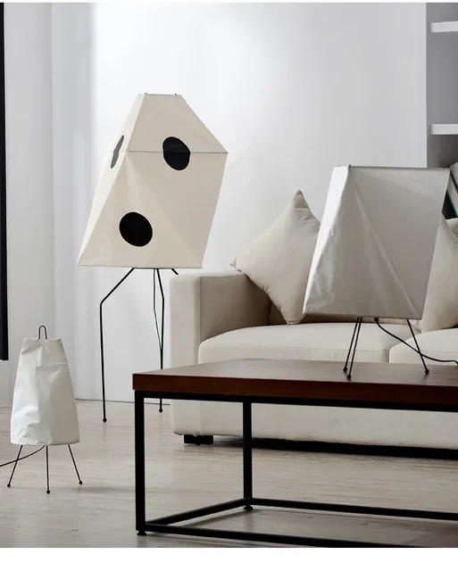 Abat-Jour en Papier de Riz pour Lampe sur Pied Simple pour Chambres Salon Maison Hôtel