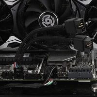 USB 3. 0 9-контактный разъем для материнской платы 1 к 2 удлинитель концентратор разветвитель адаптер преобразователь — изображение 3