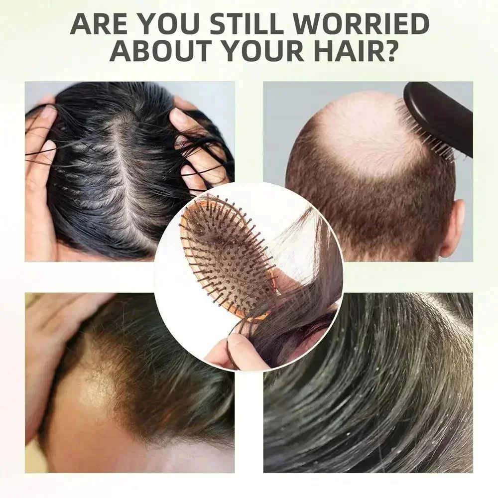 Hair Growth Serum 7 Days Fast Regrowth Essential Capsule Anti Hair loss Baldness Repair Damaged Scalp Women Men