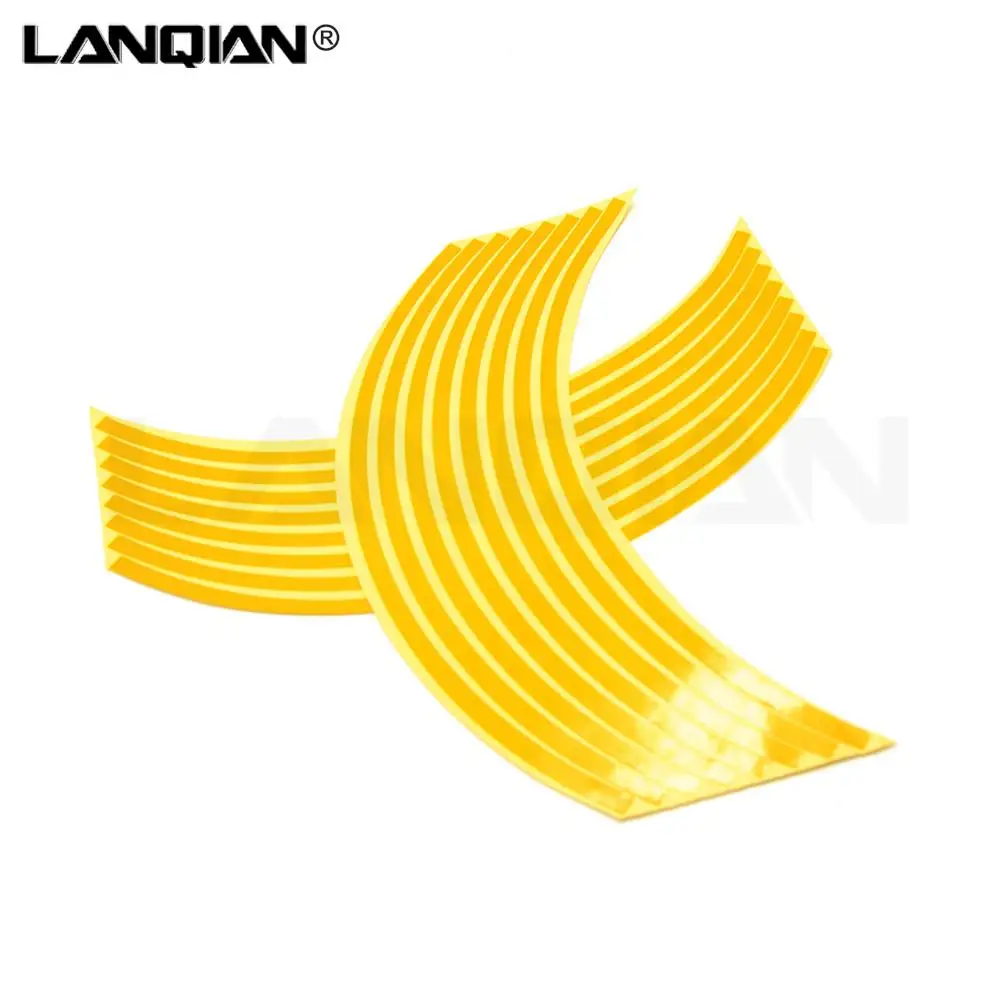 Motorcycle Wheel Sticker Reflective Decals Rim Tape Car/bicycle For SUZUKI GSR750 GSXR1000 GSXR 600 750 1000 K1 K3 K5 K7 K9 motorcycle sticker decals