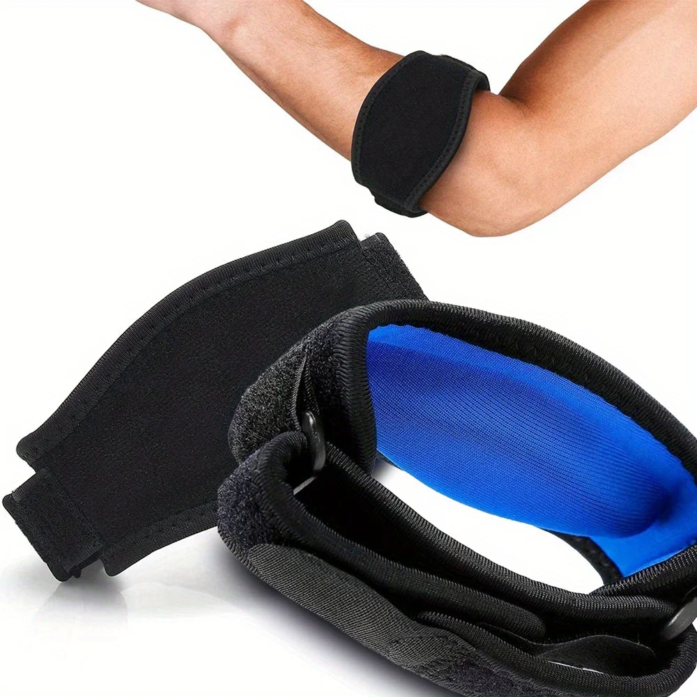 Elbow Brace Compression Pad Forearm Pain-free Unisex Fitness Equipment Adjustable Sports Accessories 1pc