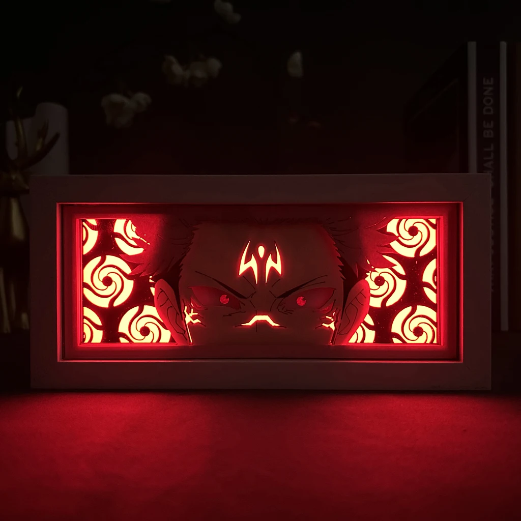

Настольная лампа для домашнего декора 3D Lightbox манга 3d Papercut diy