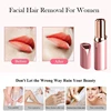 Women's Hair Remover Epilator Face Hair Removal Lipstick Shaver Electric Eyebrow Trimmer Mini Shaver Epilator Hair Removal Tool 2