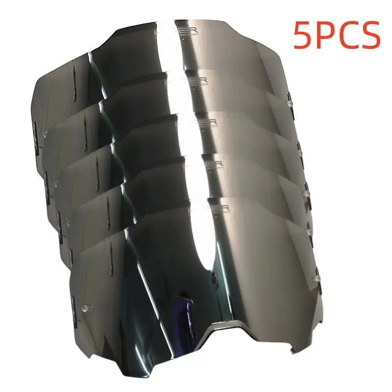 Enhanced Motorcycle Goggle Replacement Lenses - 5 HiPER Mirror Colors for Dirt Bike, Motocross & Cycling Safety Glasses