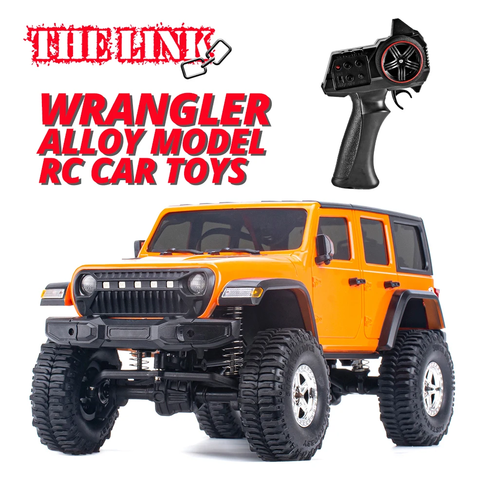 

AX-8560 RC Car Toys Wrangler 1/18 Alloy Model 2.4Ghz Remote Control 4x4 Off-Road Climbing Drift Vehicles Kids Boys Adults Gifts