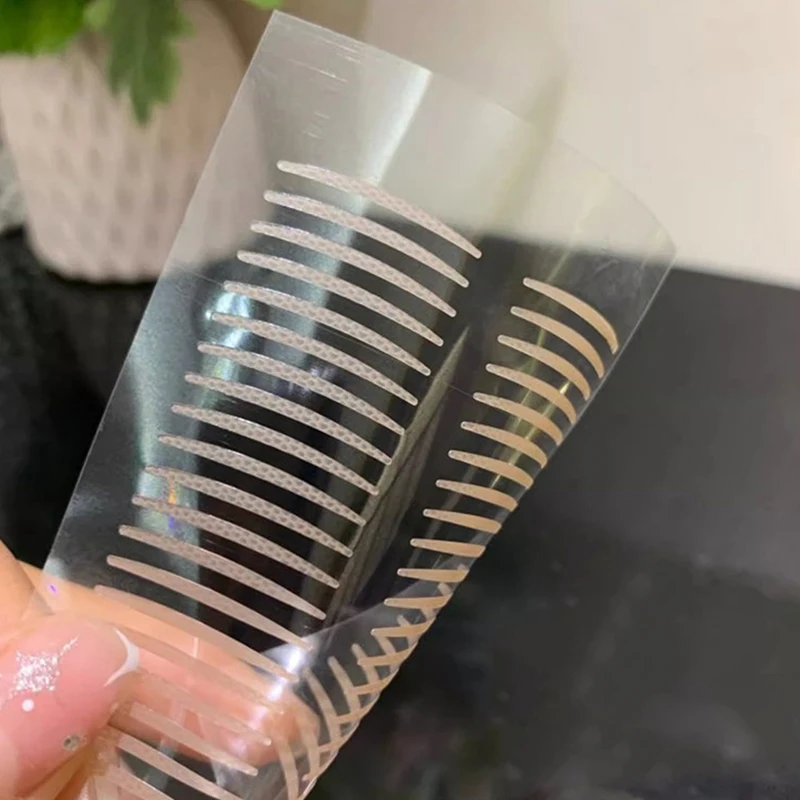 Invisible Double Eyelid Sticker Lace Eye Lift Strip Transparent Gauze Mesh-Lace Tape Self-Adhesive Eye Tape Tools double fold eyelid tape medical tape