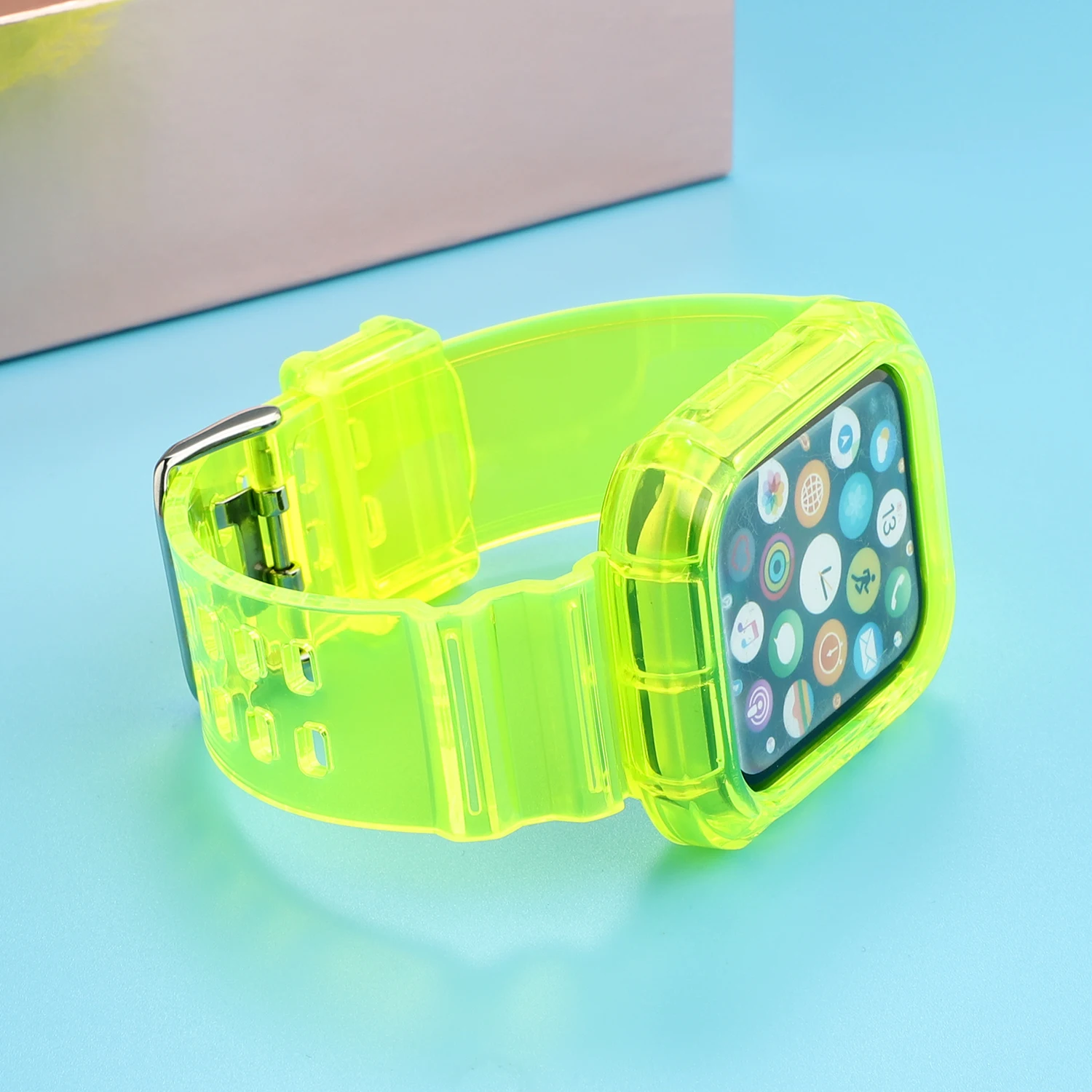 Sleek Transparent Protective Strap