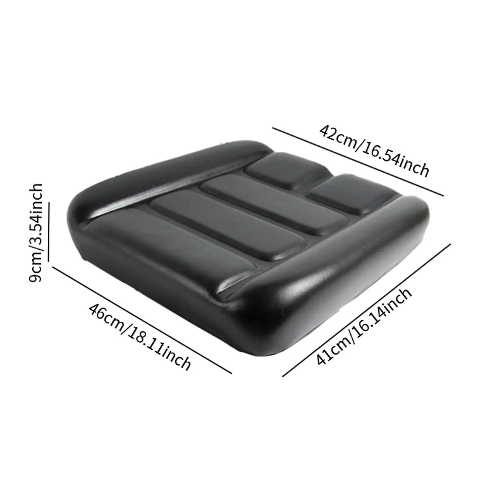 Universal Forklift Seat, Loader Seat, Agricultural Machinery Accessories, Skid Replacement PU Leather Tractor Seat Tricycle Seat