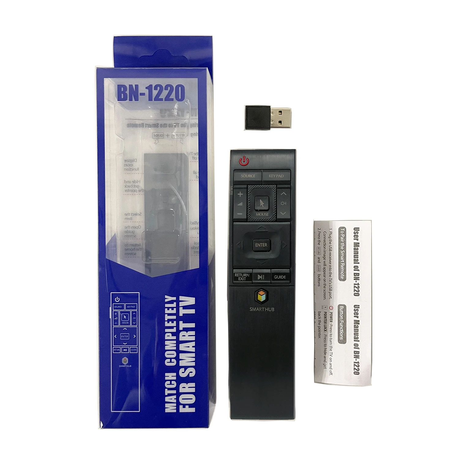 원격 제어 삼성 2.4Ghz 스마트 TV BN59-01220D TM1580 BN59-01221B TM1560 BN59-01220B BN59-01220M 적합