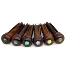 

Abalone Shell Guitar Bridge Pins for Acoustic Guitar Parts Accessory Musical Instrument Pins String Saddle Nut Bone Cattle Brass
