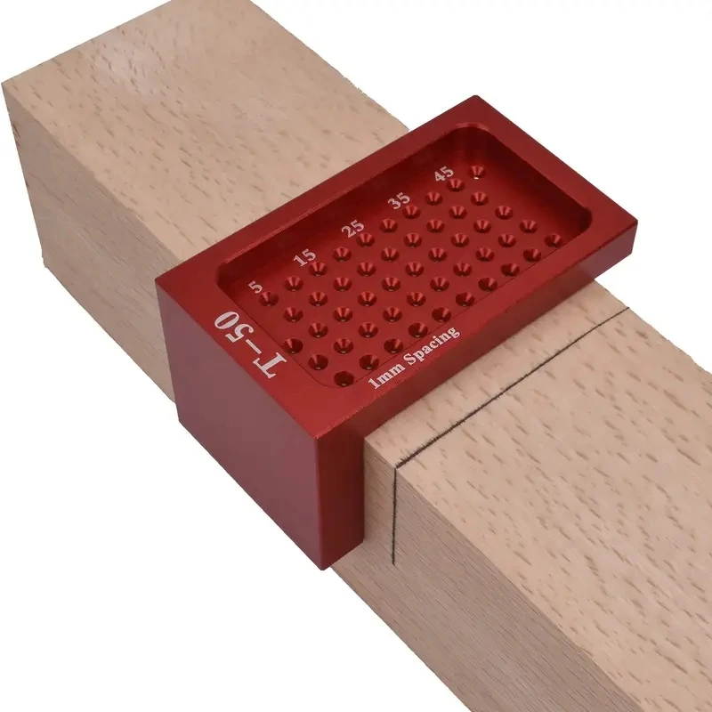 

Т-образная линейка для деревообработки Точная квадратная маркировка для измерения отверстий из алюминиевого сплава позиционирование перекрестных отверстий маркировочный датчик