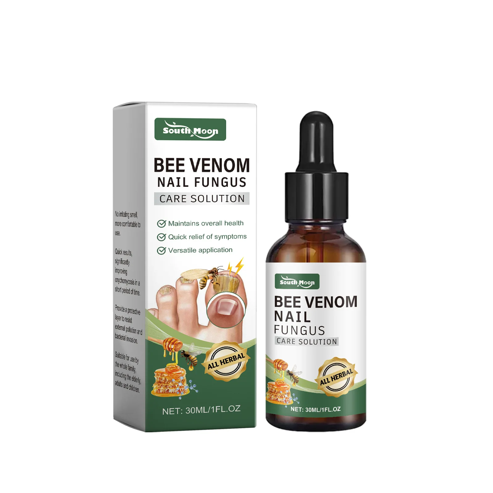 Anti Paronychia Nail Drops Nail Fungus Repair Cure Onychomycosis Ingrown Toenail Correction Brighten Bee Treatment Solution