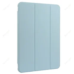 Ultra Slim Skin Feel Soft Silicone Back Case with Auto Sleep/Wake for Redmi Pad SE 4G 8.7 (Sky Blue)