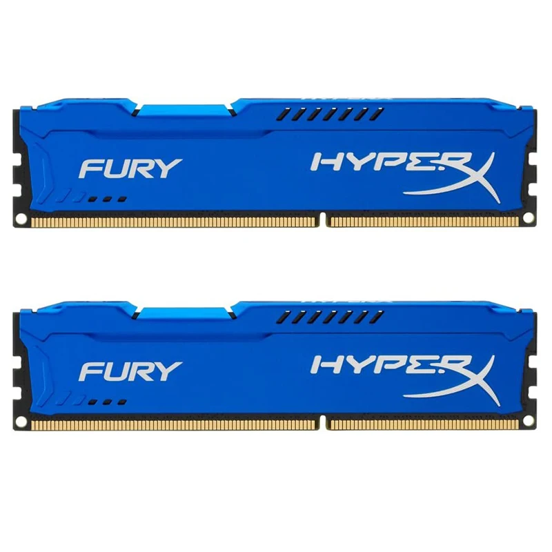 Memória Ddr3 8gb 2x4gb 16gb 2x8gb Kit Ram 1866mhz 1600mhz 1333mhz Desktop Ram 240 Pinos 1.5v Dimm Pc312800 14900 Hyperx Fúria - Imagem 5