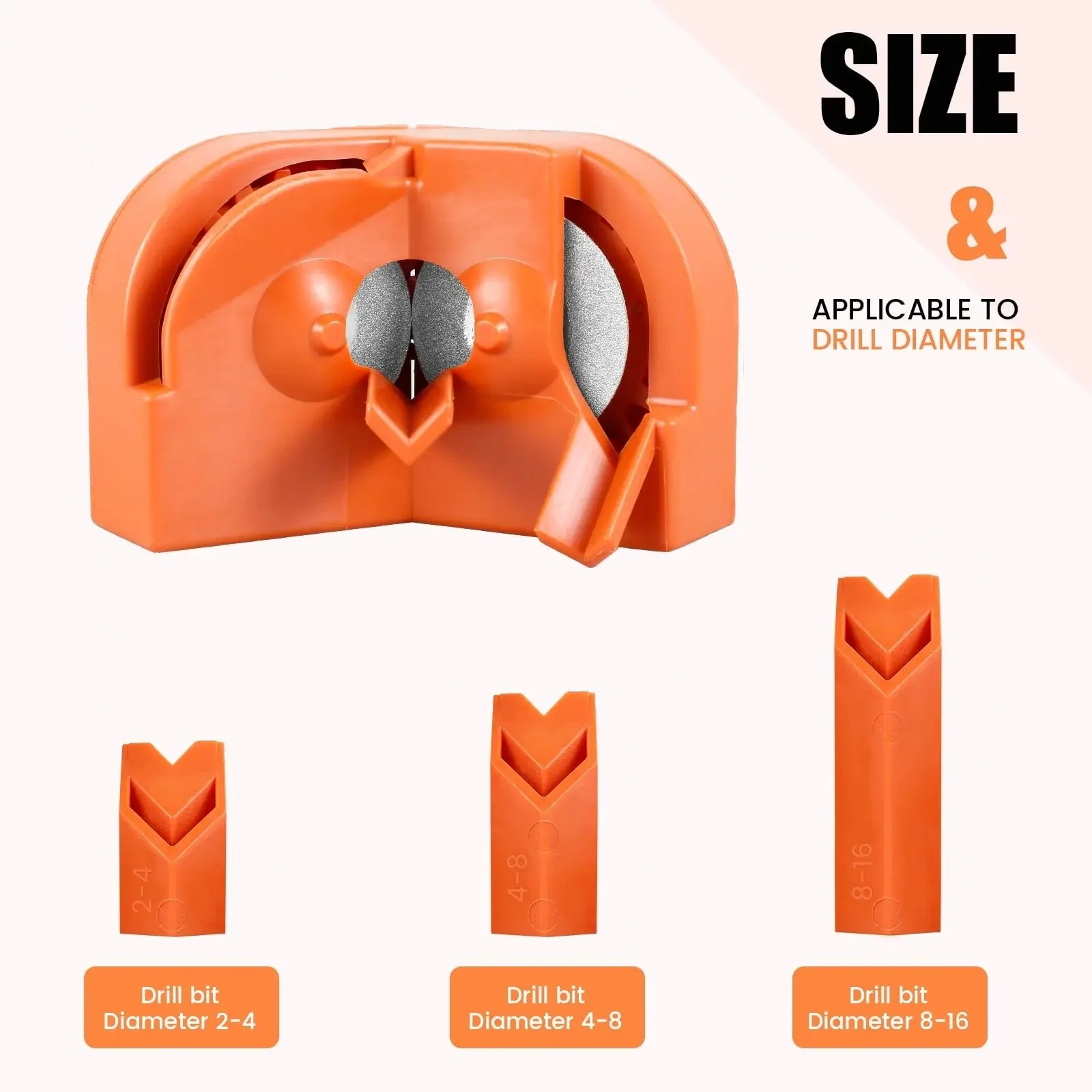 Multipurpose Drill Bit Grinding Sharpener Electric Impact Drill Knife Sharpener Disposable Double-sided Polishing