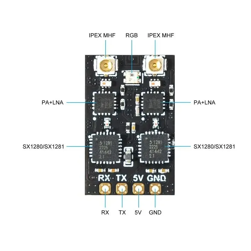 Récepteur ELRS SuperD 2.4G True Diversity BETAFPV