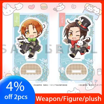 JX TOY MINI Hetalia APH Easter Bunny Curtain Soul Q Acrylic Stand with Backboard Italy Veneziano Figure Francis Bonnefoy Statue